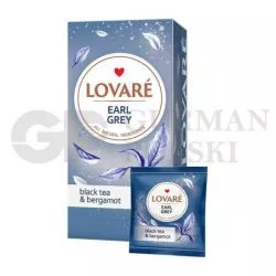 Te negro EARL GREY con aroma de bergamot 2g x24 LOVARE