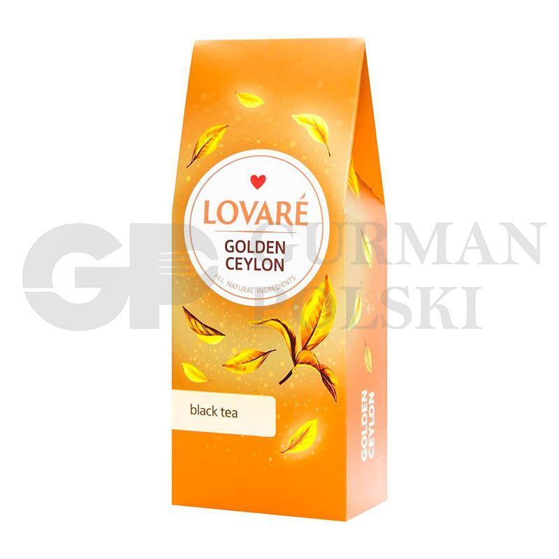 Te negro GOLDEN CEYLON 80g LOVARE