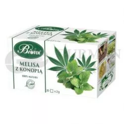 Te expres de hierbas de melisa con cañamo 2g x20b BIFIX