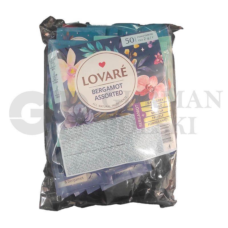 Te surtido ASSORTED BERGAMOT 2g x50bol LOVARE