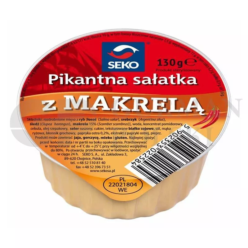 Ensalada de caballa picante 130gr SEKO