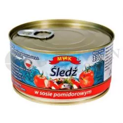 Conserva de arenque en salsa de tomate 330g MK