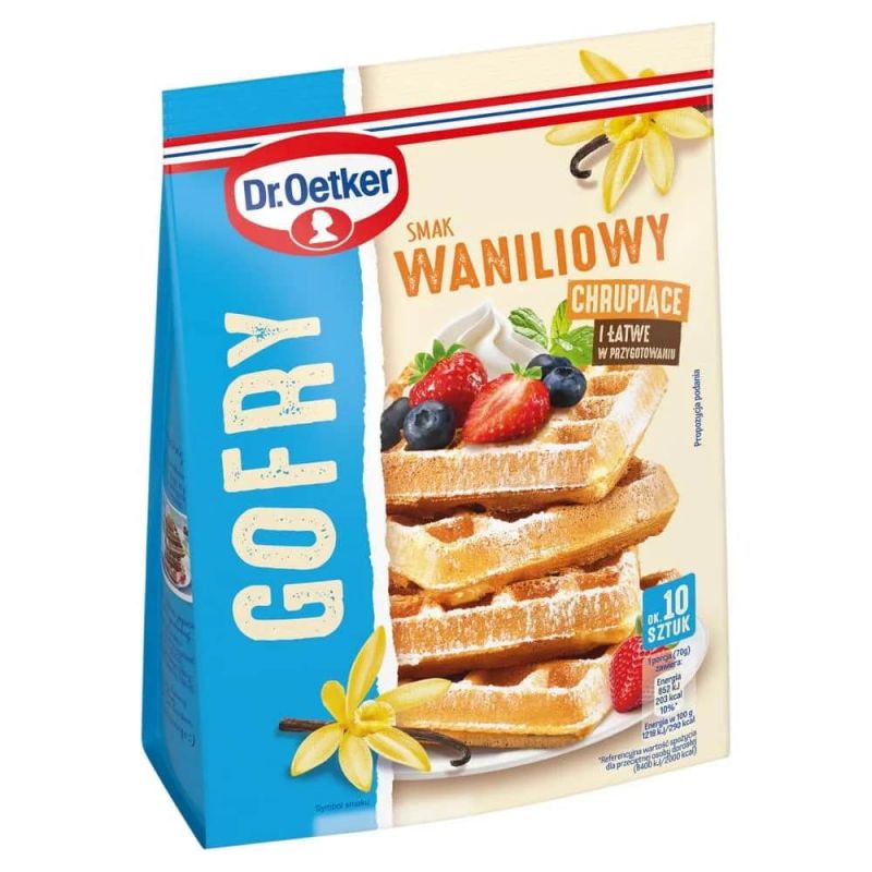 Gofry waniliowe w proszku 320g OETKER