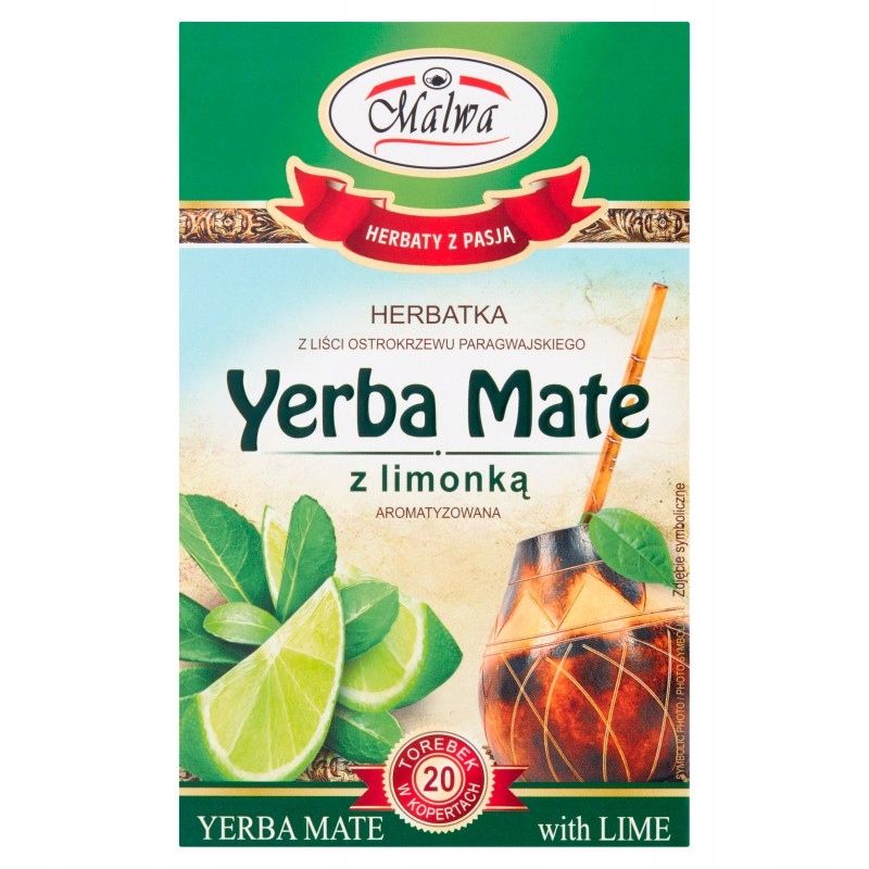 Te de YERBA MATE con lima 2g x20vol MALWA