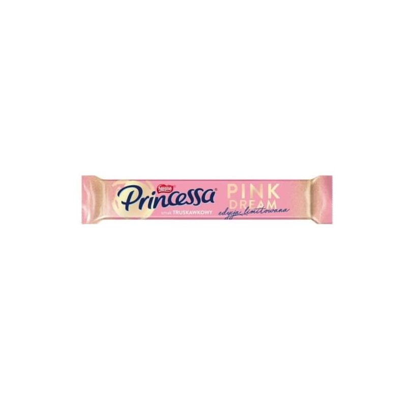 Barquillas PINK STRAWBERRY 37g PRINCESSA