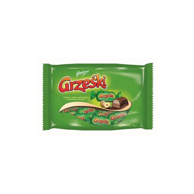 Bombones de chocolate GRZESIEK ORZECHOWY 1kg GOPLANA