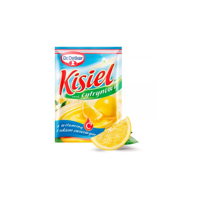 Kisiel de limon con zumo 38gr Dr.Oetker