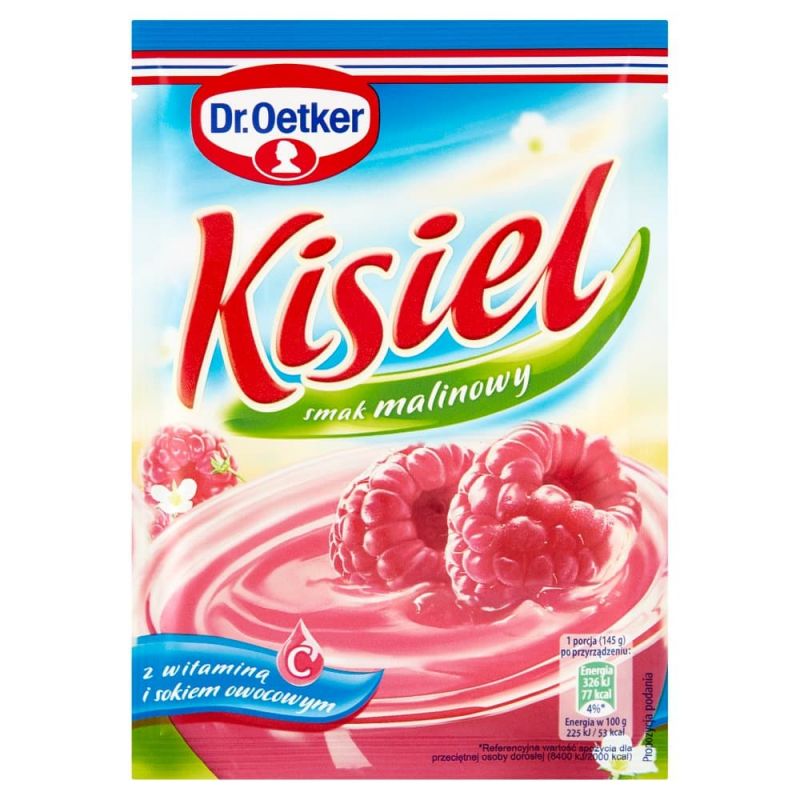 Kisiel smak malinowy 38g Dr.Oetker