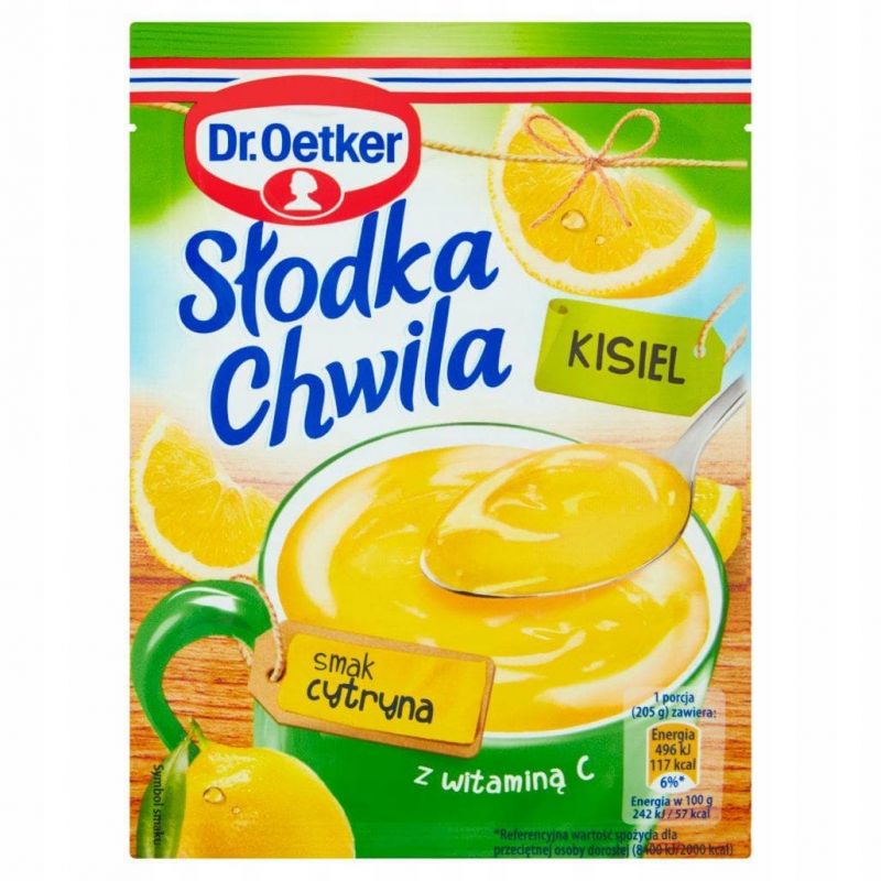 Kisiel con sabor de limon 30gr Dr.Oetker