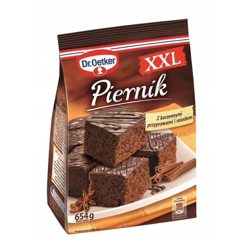 Juego de preparacion de pan de jengibre XXL 654g Dr. Oetker