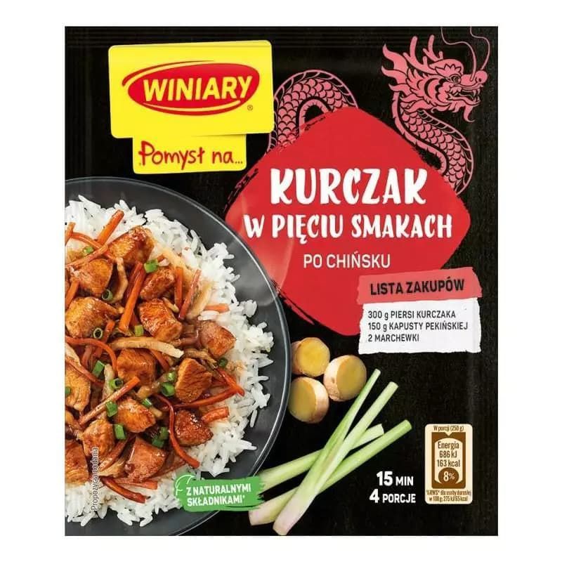 Kurczak 5 smakow 37g WINIARY