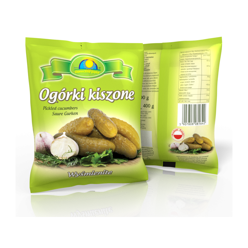 Ogorek kiszony 800gr SLONECZNE POLE