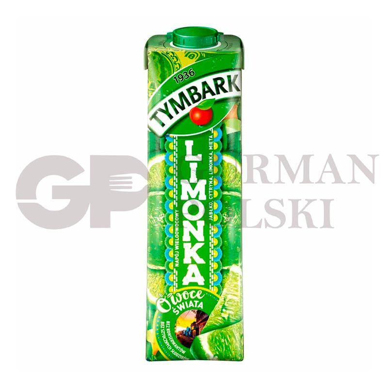 Bebida con sabor de lima limon menta 1L TYMBARK