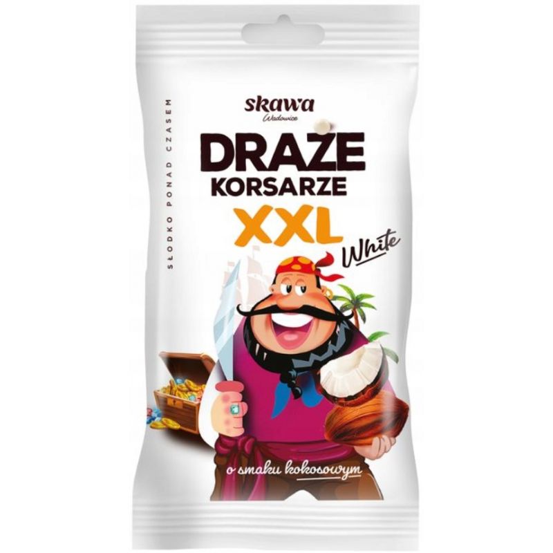 Draze kokosowe WHITE XXL 130gr SKAWA