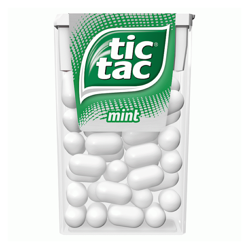 Drageas TIC- TAK con sabor de menta 18g FERRERO