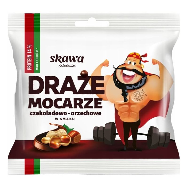 Caramelo MOCARZE de chocolate y avellanas 100g SKAWA