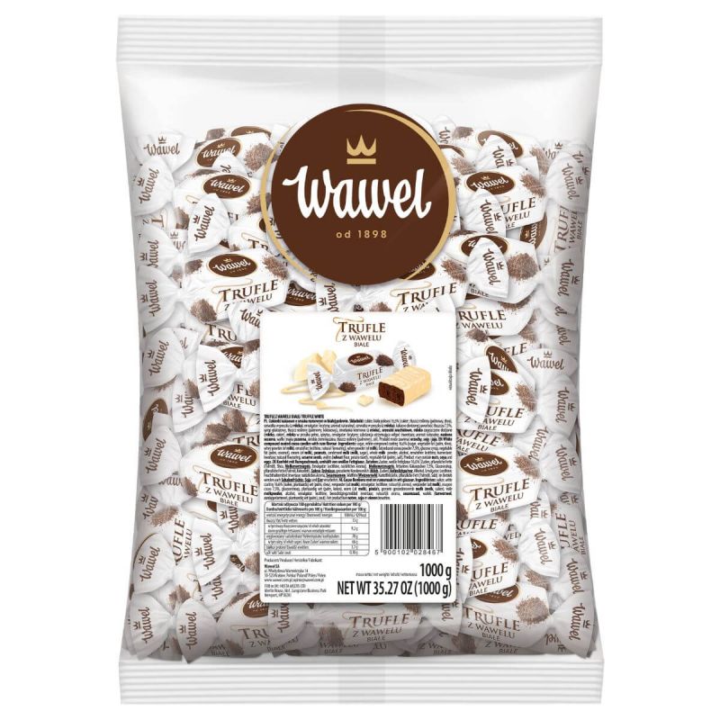 Bombones TRUFLE BLANCO 1kg WAWEL