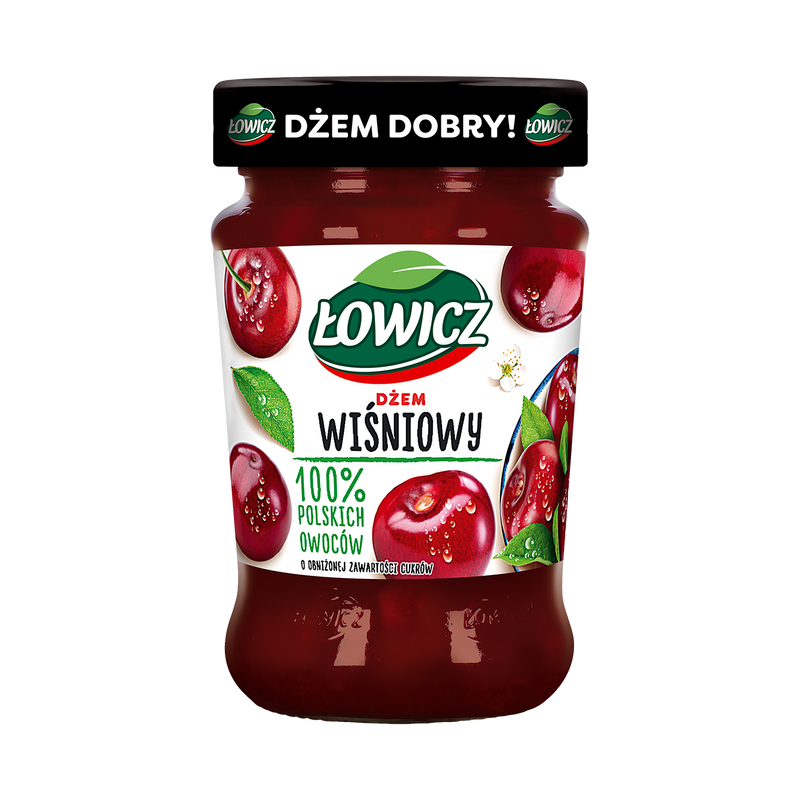 Dzem wisniowy 240gr LOWICZ