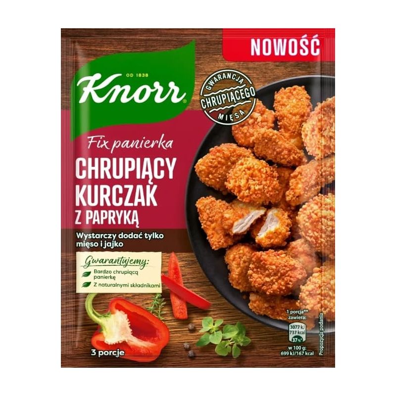 FIX chrupiacy kurczak z papryka 70g KNORR