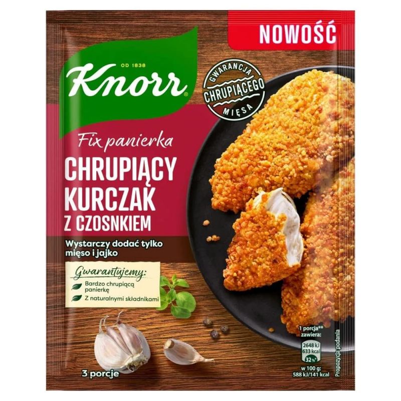 FIX pollo crujiente al ajillo 70g KNORR