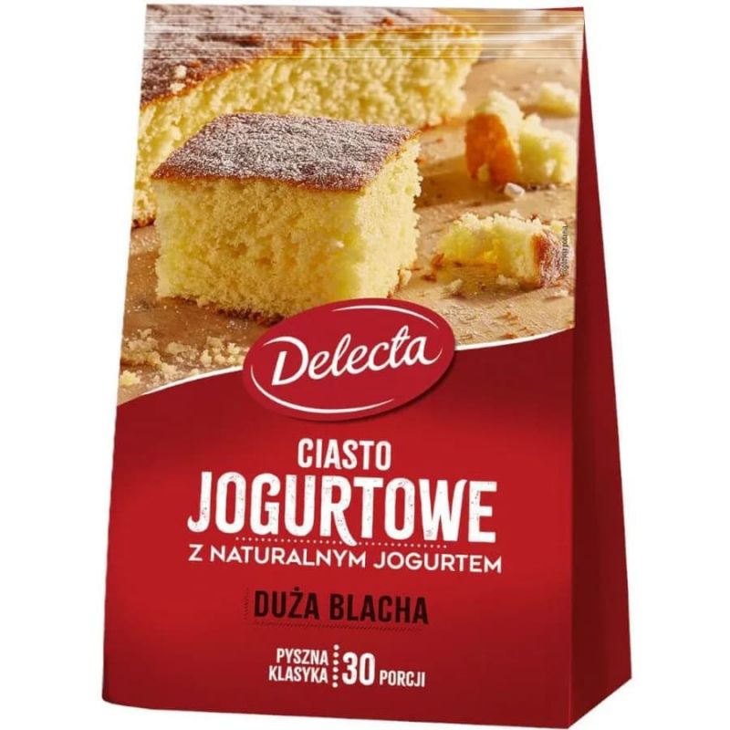 Ciasta duza blacha jogurtowa 640g DELECTA