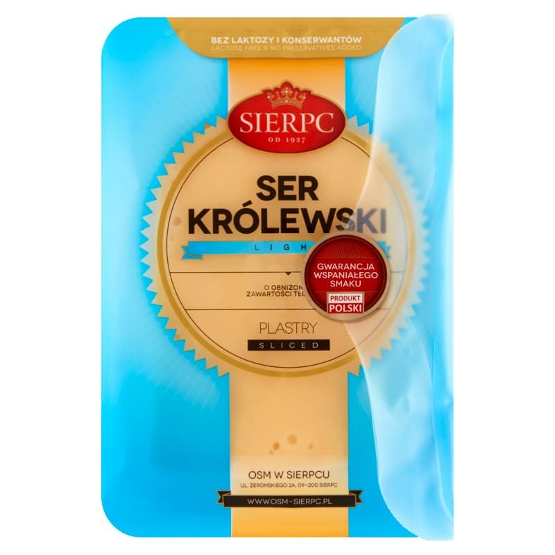 Queso en lonchas KROLEWSKI layt 150gr SIERPC