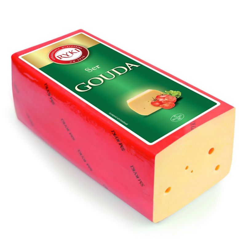 Queso amarillo GOUDA precio por 1 kg RYKI