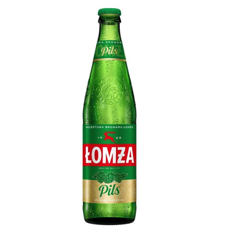 Cerveza claro LOMZA PILS 6%alc 0.5L