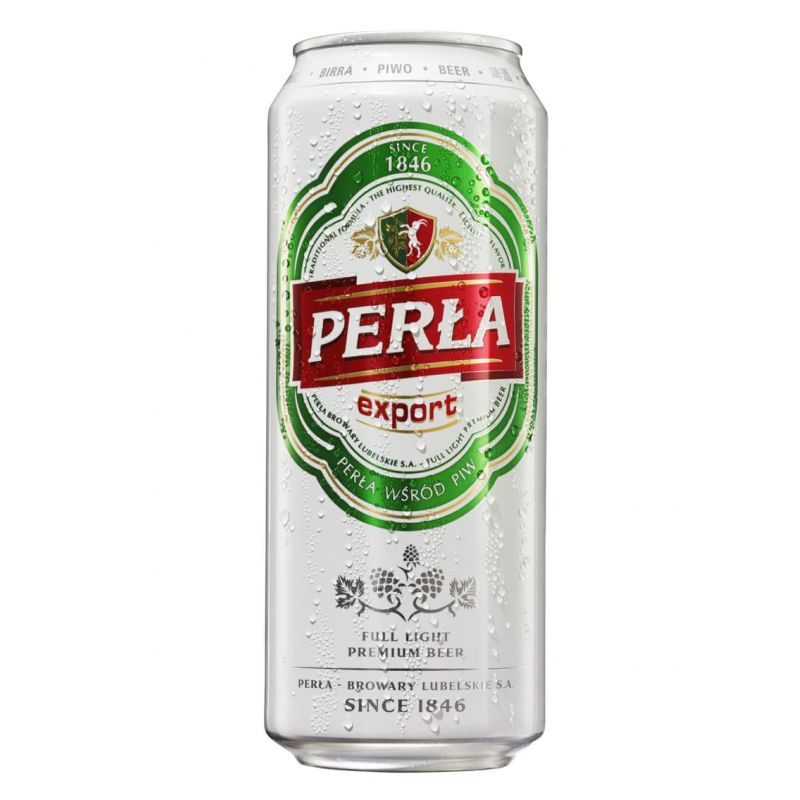 Piwo PERLA EXPORTOWA 5.6%alk 0.5L