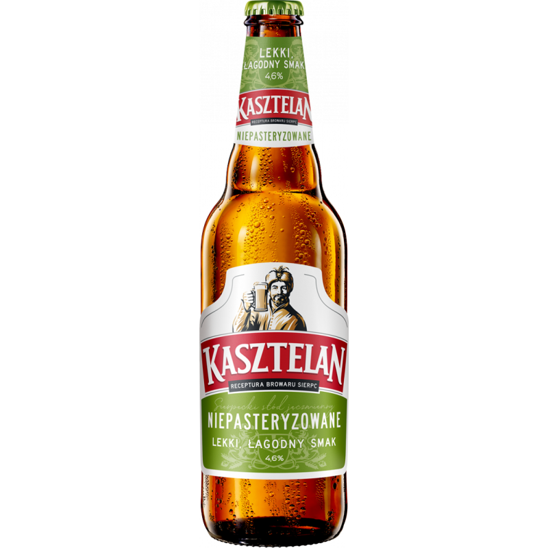 Cerveza KASZTELAN no pastelizado 500ml