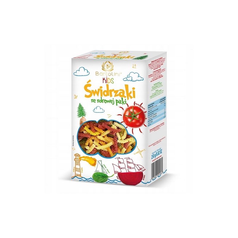 Pasta SWIDEREK PARA NIÑOS 5 sabores 250g BARTOLINI