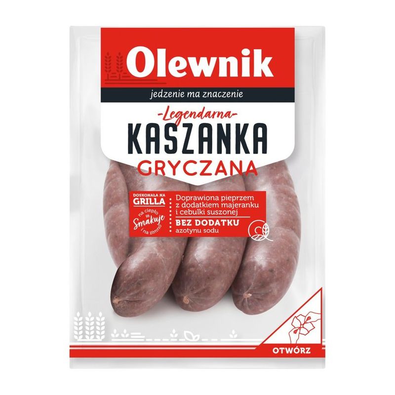 Kaszanka gryczana LEGENDARNA 400g OLEWNIK