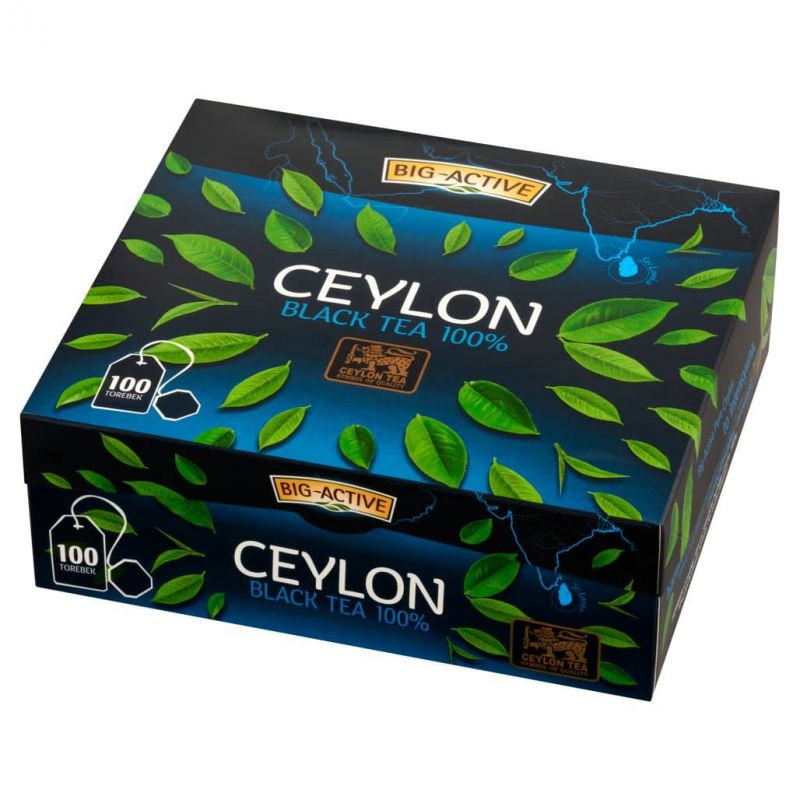 Te negro CEYLON 1.5g x100 BIG ACTIVE