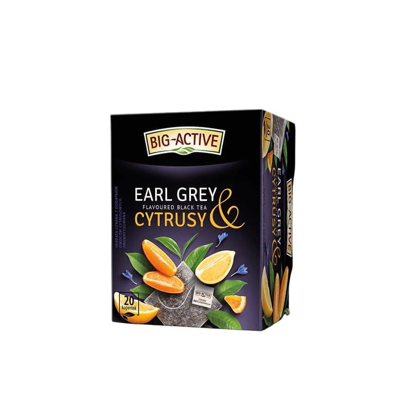 Te EARL GREY con citrina 2g x20 BIG ACTIVE