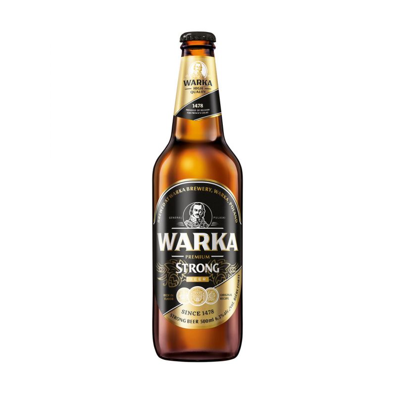 Piwo WARKA STRONG 5.7%alk. 0.5L