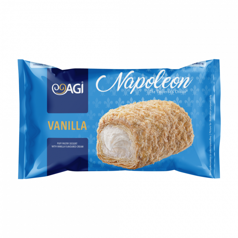 Postre NAPOLEON con sabor de vanillia 90g SOFIO