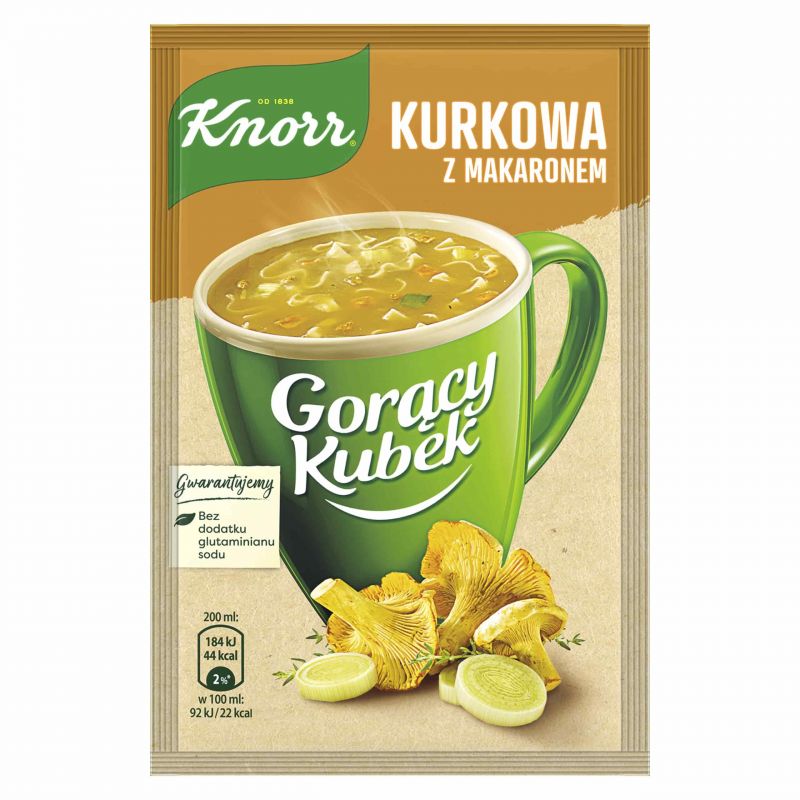 Sopa de setas con macarones 13gr KNORR