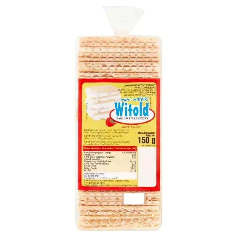 Mini wafelki 150g WITOLD