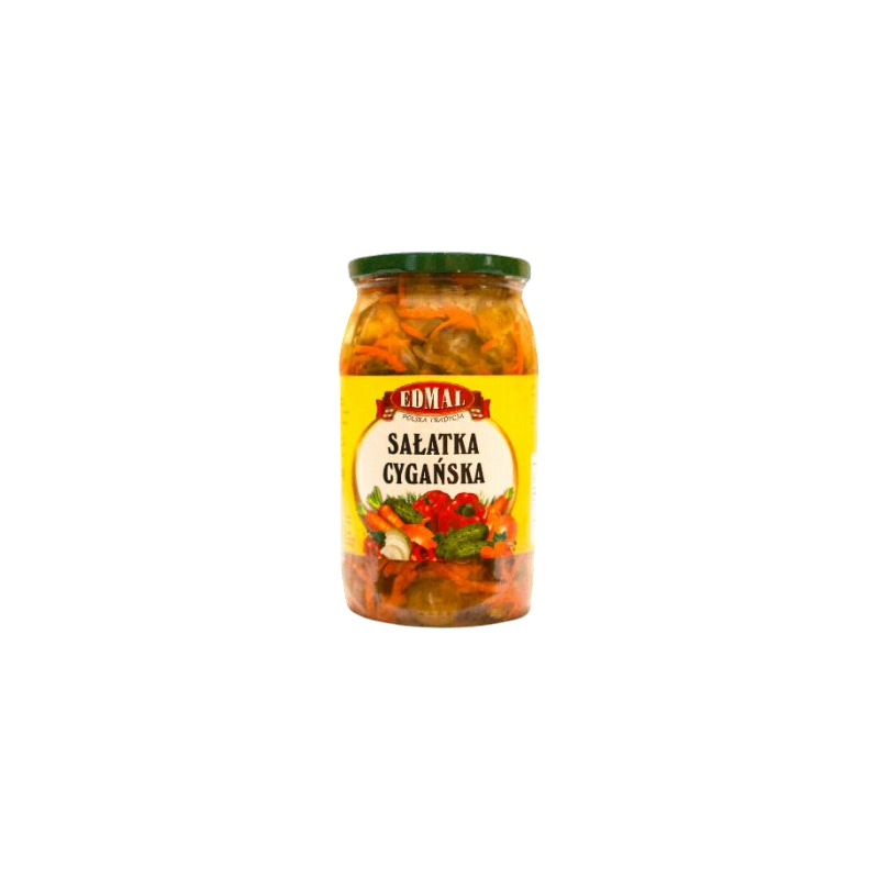 Ensalada de pepinos con pimiento CYGANSKA 900ml EDMAL