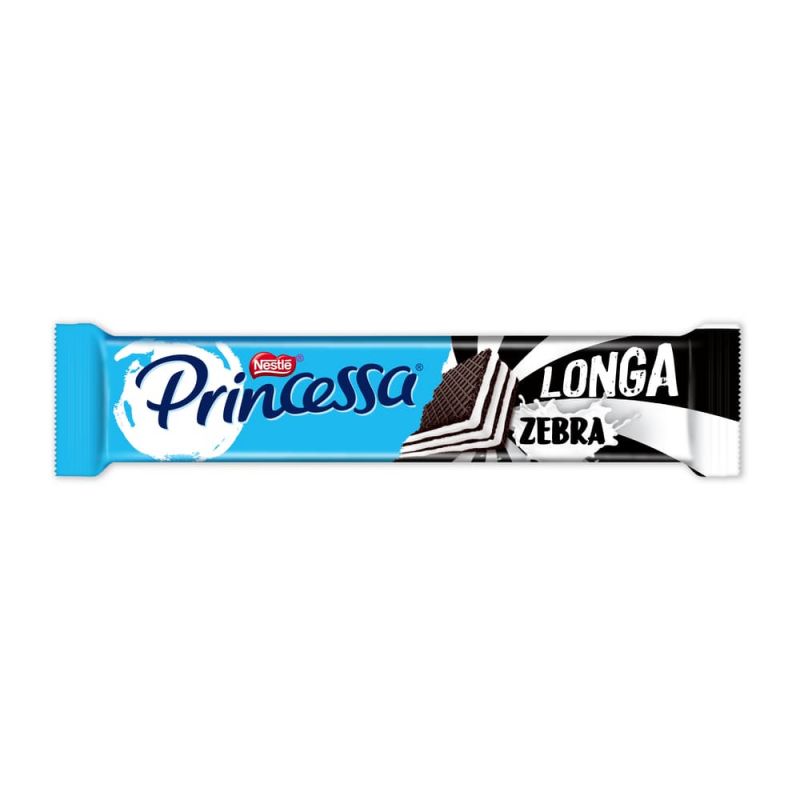 Barquillos PRINCESSA LONGA ZEBRA 44g NESTLE