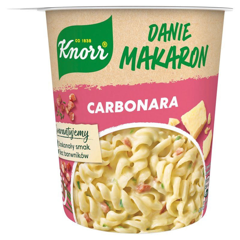 Kubek makaron karbonara 55gr KNORR