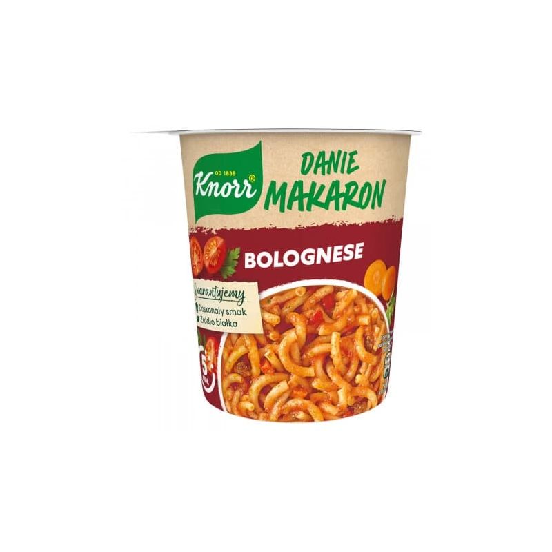 Kubek SPAHGETTI BOLOGNESE 60g KNORR