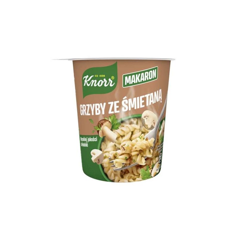 Kubek makaron z sosem grzybowym 59g KNORR