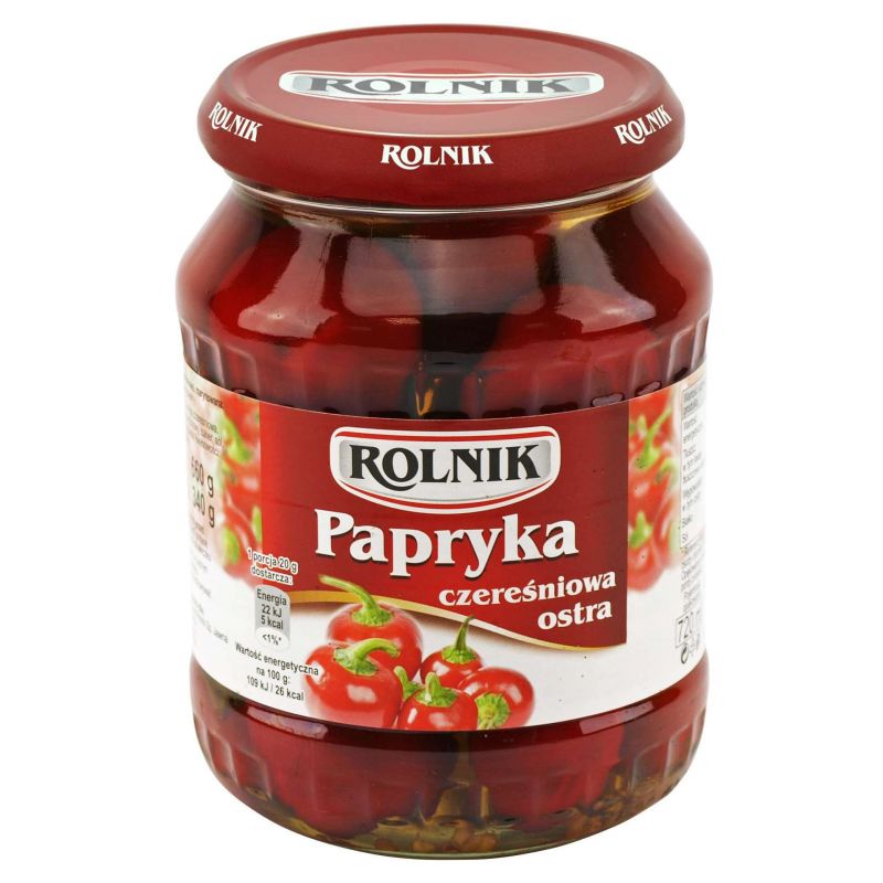 Papryka czeresniowa 720ml ROLNIK