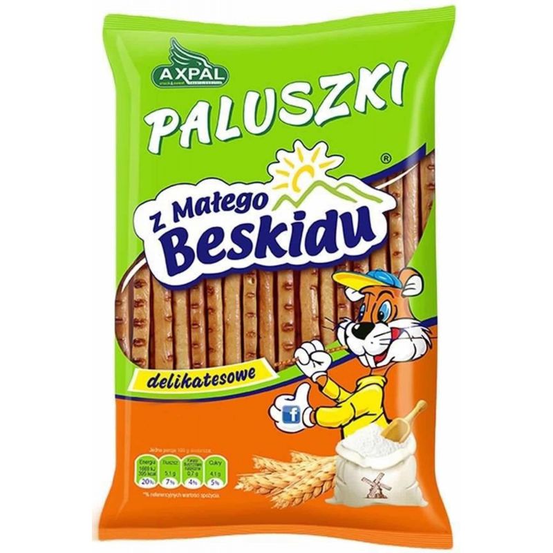 Paluszki DELIKATESOWE 250gr AXPAL