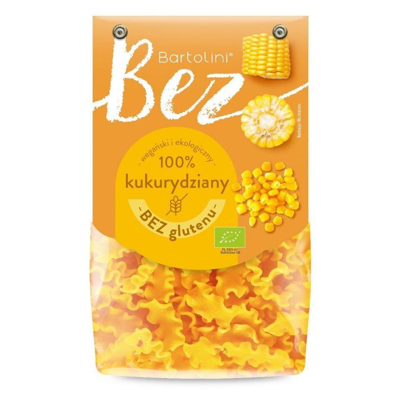 BIO Makaron kukurydziany bez gluten 250gr BARTOLINI