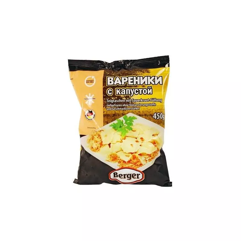 Pierogi z kapusta 450g BERGER