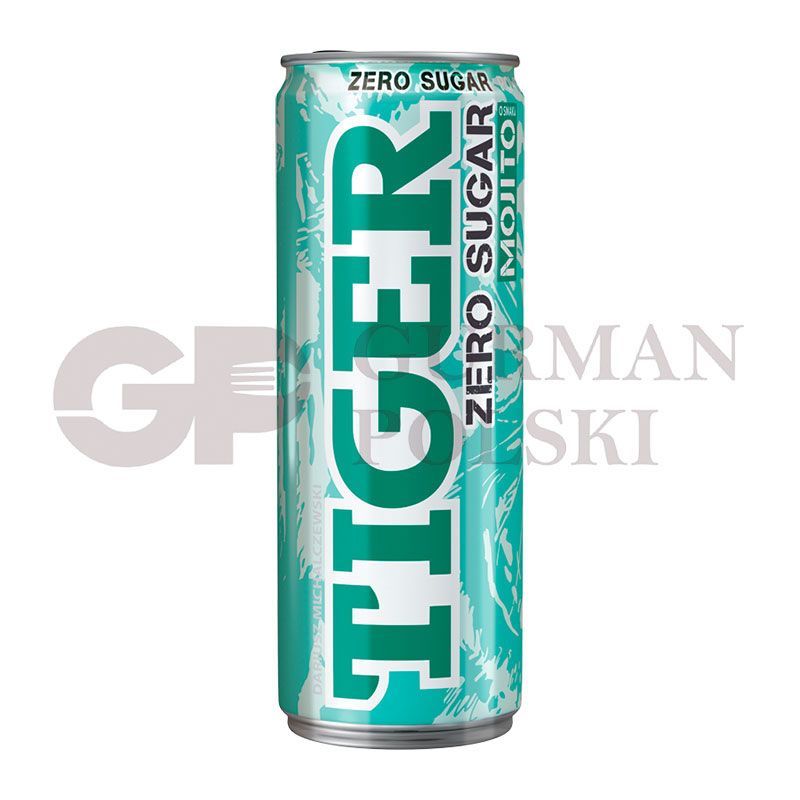 Bebida TIGER MOJITO ZERO 250ml lata MASPEX