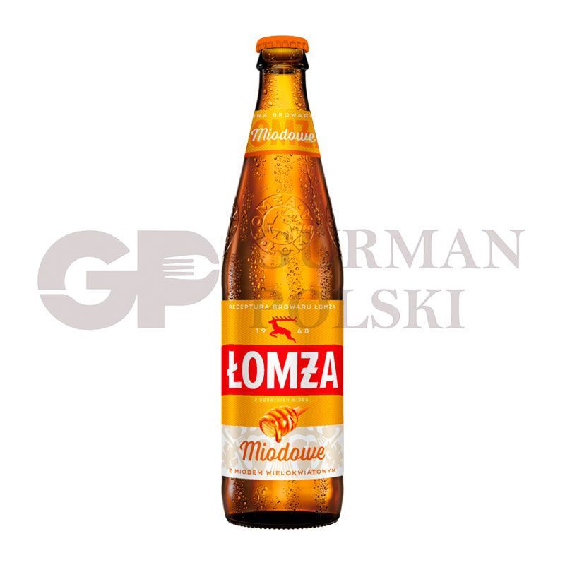 Cerveza LOMZA de miel 5.7% 0.5L