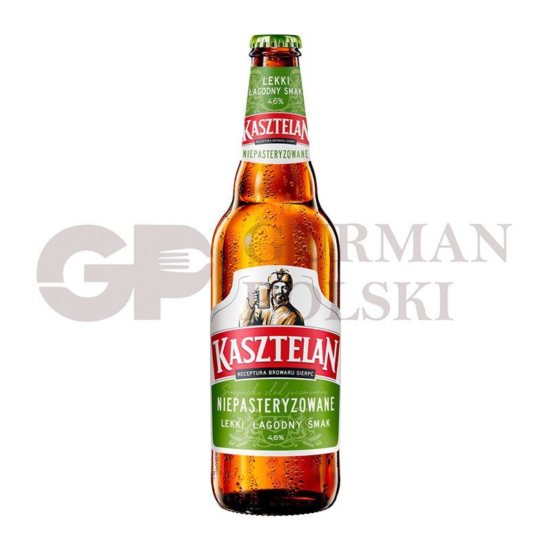 Cerveza KASZTELAN no pastelizado 4.6% 500ml